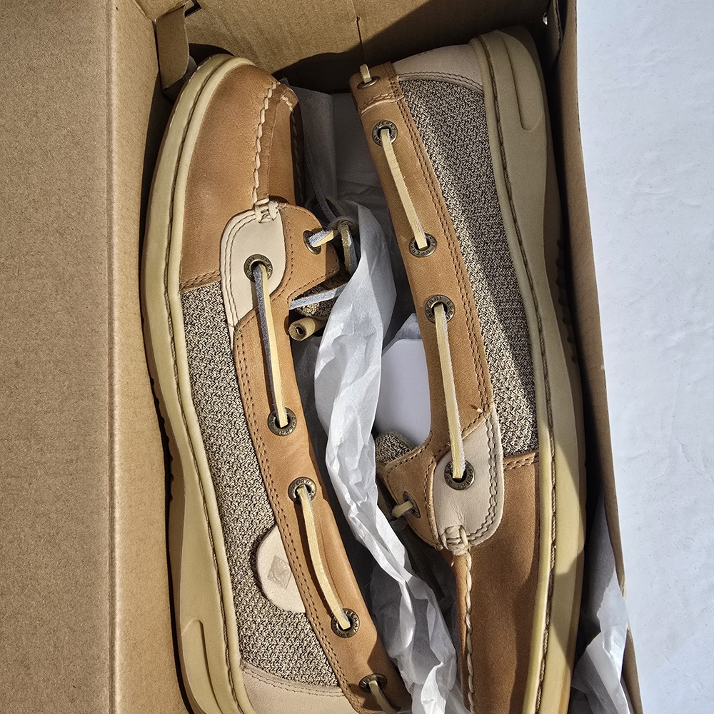 Sperry Women's Tan Boat Shoes - Picture 6 of 7